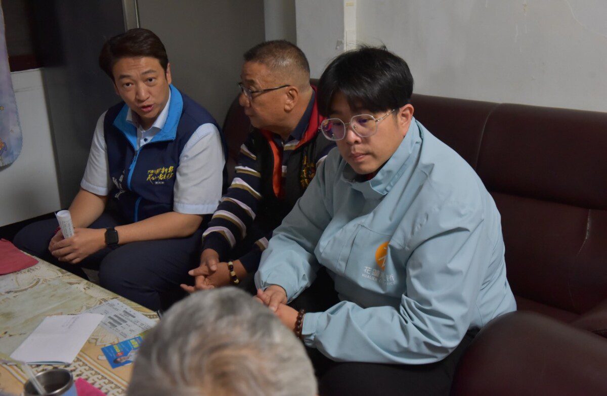 社會安全網急難救助市長魏嘉彥前往關懷案家