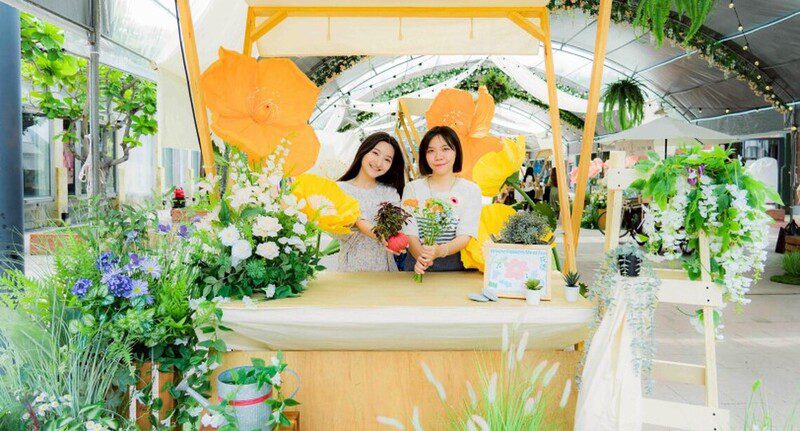駁二蓋出一座夢幻花室鎮 期間限定主題市集本週末「花漾」登場！