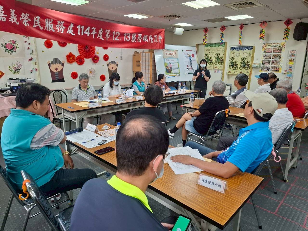 深化服務照顧作為 嘉榮服處前進社區辦理座談會 深化服務照顧作為 嘉榮服處前進社區辦理座談會