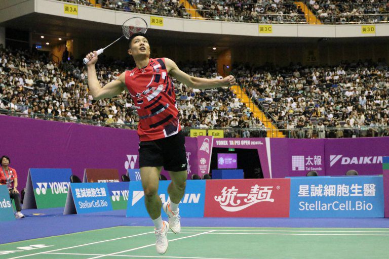 2025 YONEX羽球公開賽5/6小巨蛋開打　一哥周天成力拚男單第5冠