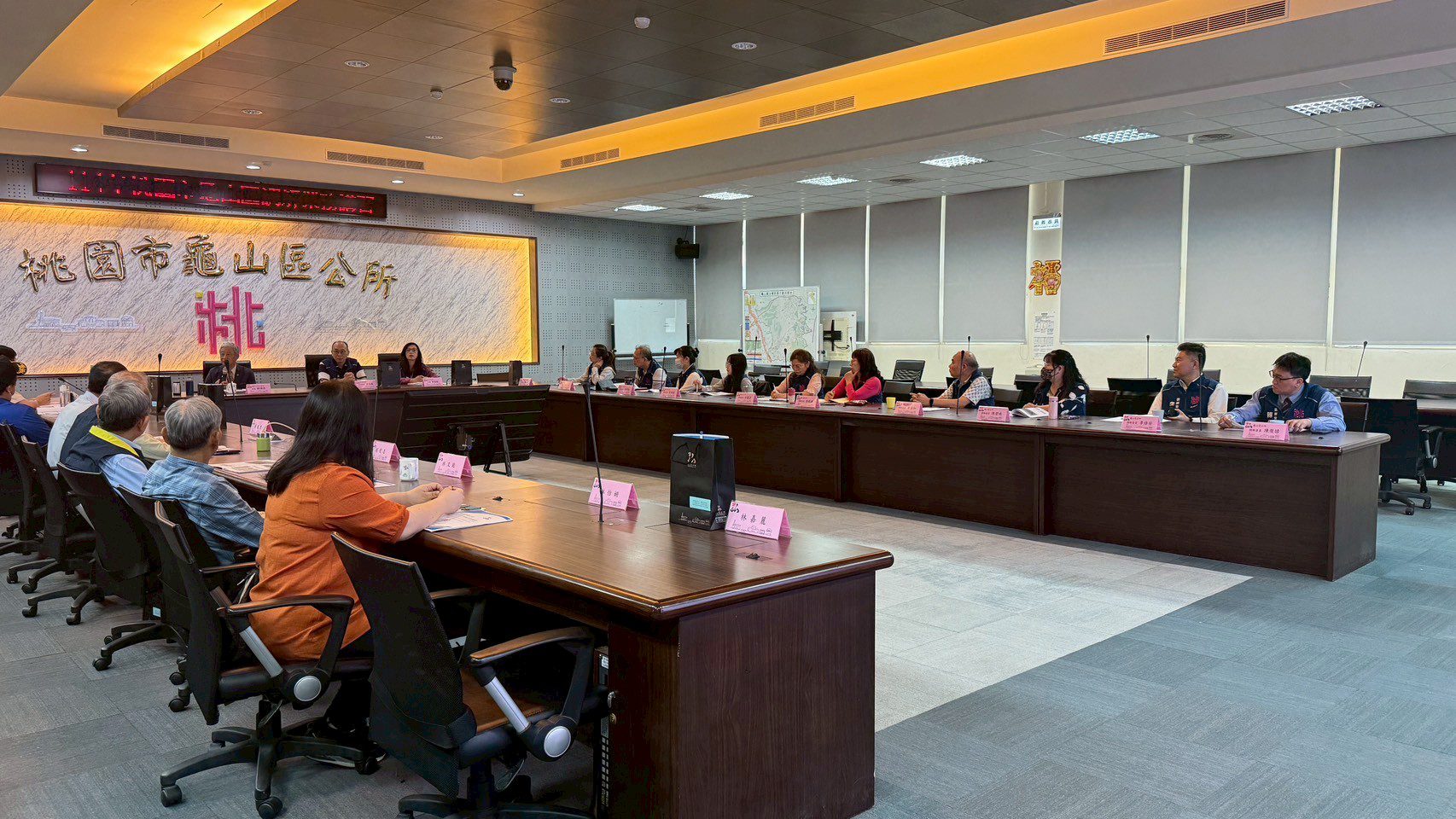 龜山區舉辦調解業務講習 邀法務局長賴彌鼎分享實戰經驗