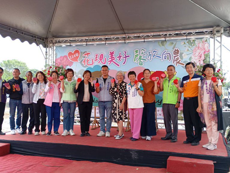 母親節送花表心意　田尾鄉農會行銷推廣康乃馨
