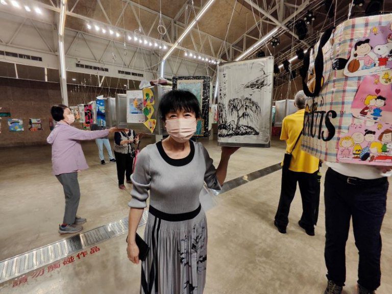 新竹榮家銀髮藝術家登清華大學藝術展 新竹榮家銀髮藝術家登清華大學藝術展