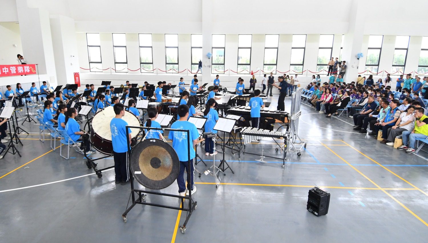 彰化縣府斥資逾1.25億打造　和群國中學生活動中心啟用