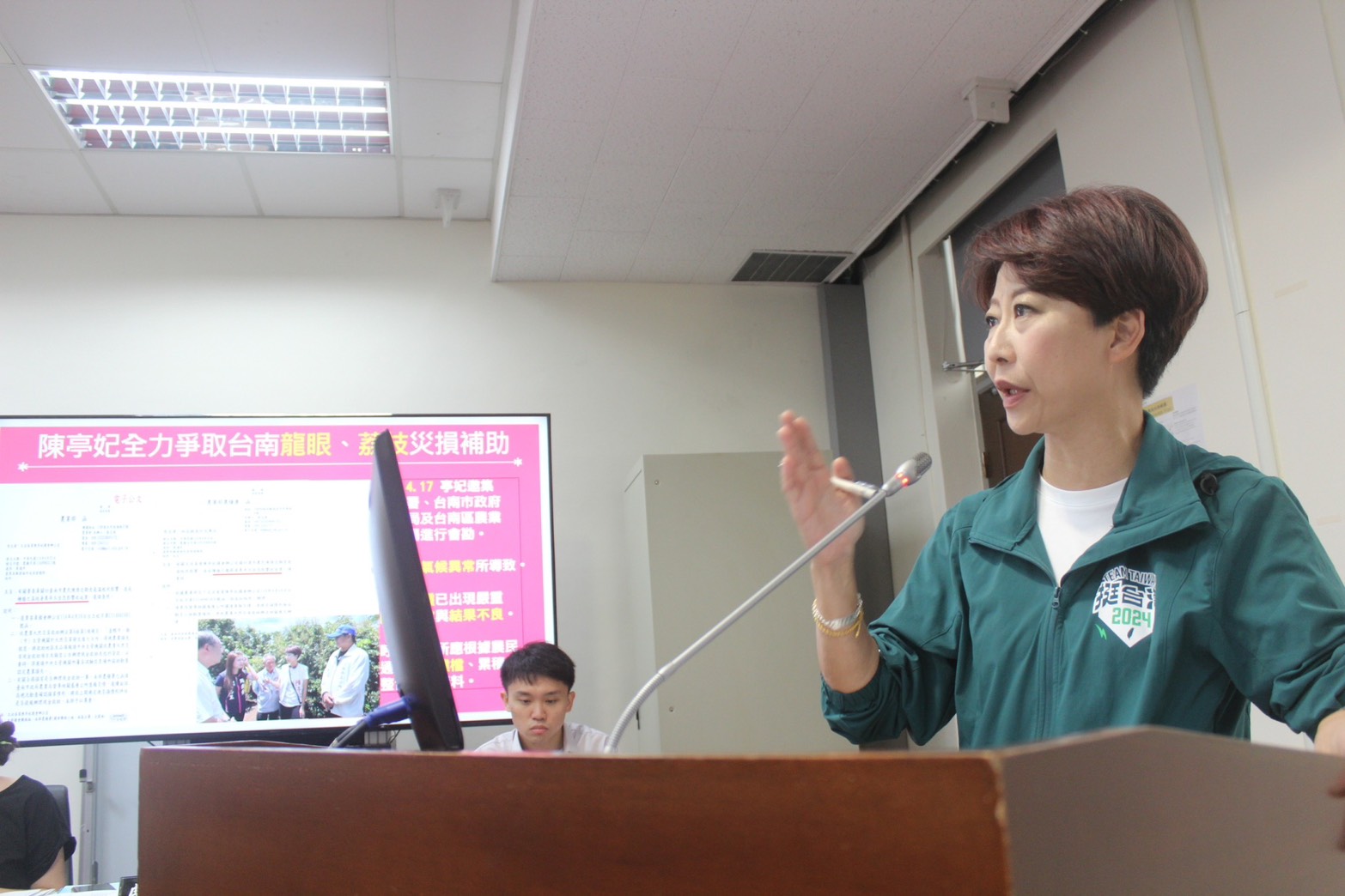 台南龍眼荔枝空砲彈損失慘重 陳亭妃要求農業部盡速公告災損