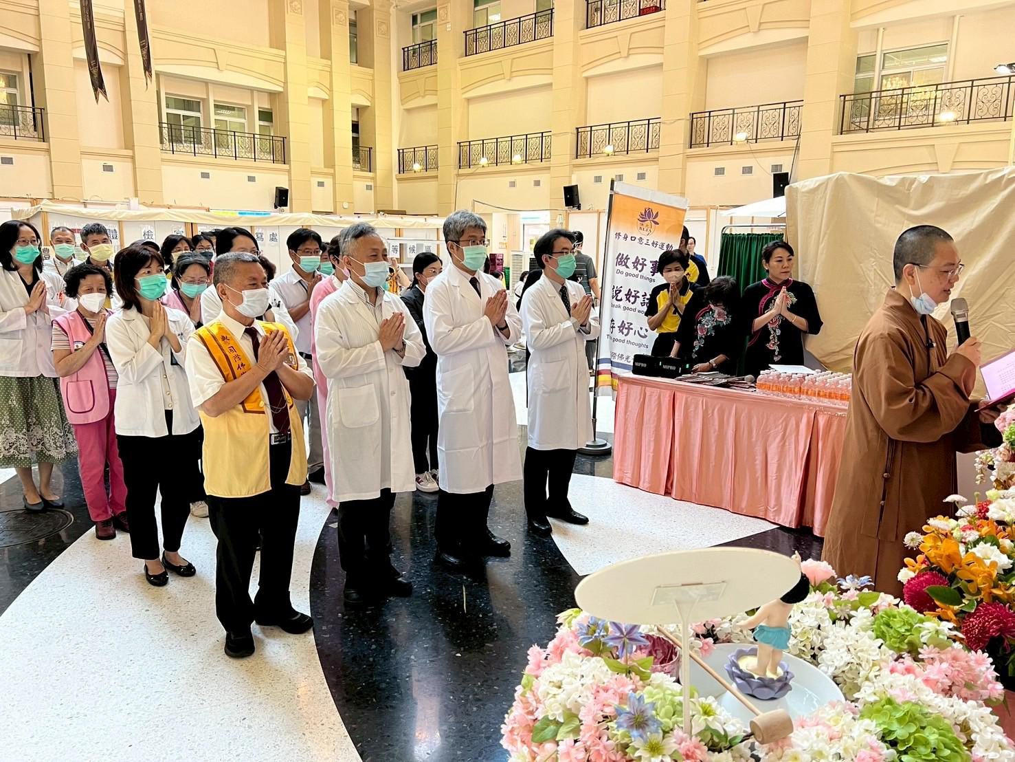 民生醫院攜手佛光山暖心祈福 祈願安康