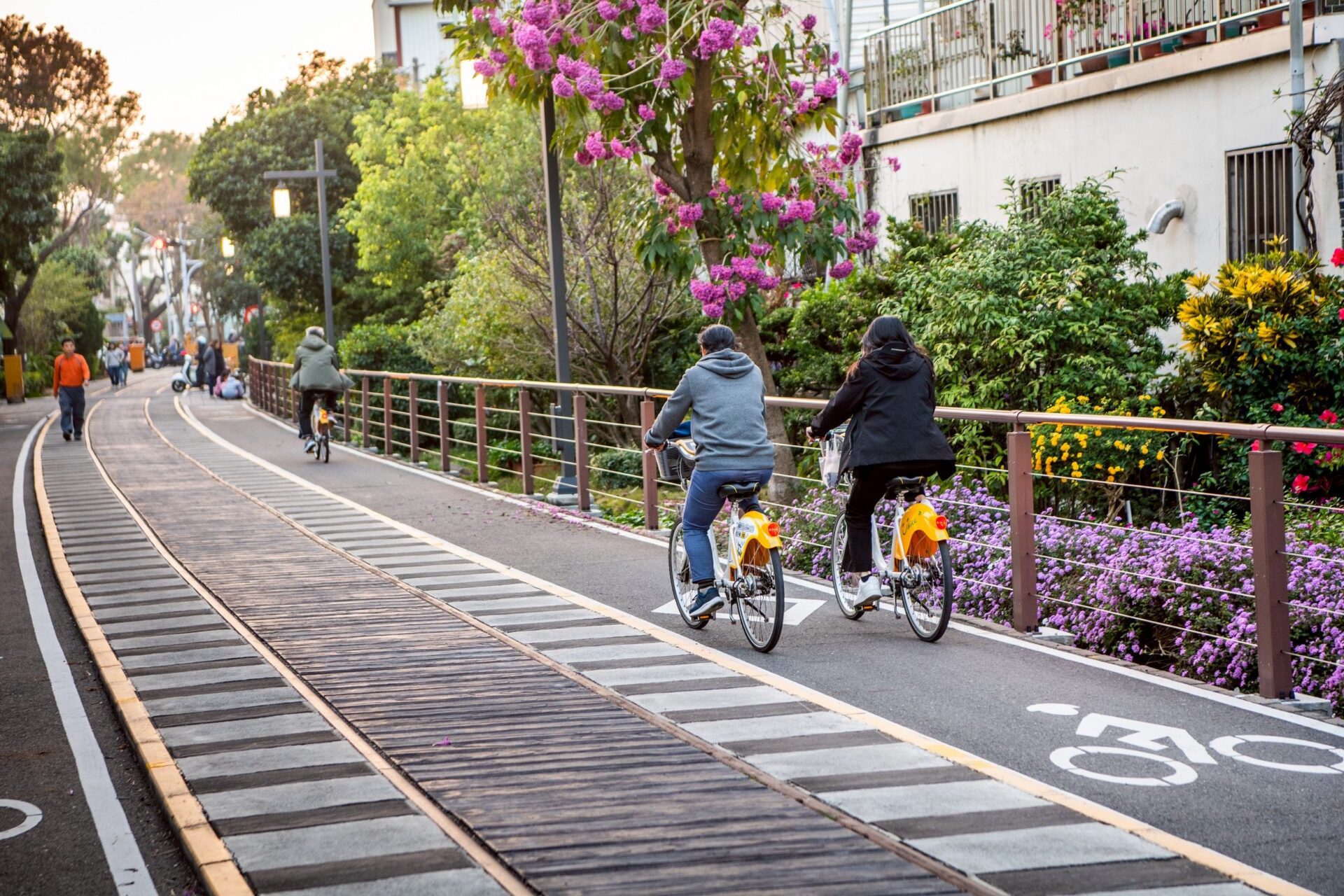 嘉油鐵馬道導入AI辨識系統 違規車輛大減逾7成 年底再增12處 嘉油鐵馬道導入AI辨識系統 違規車輛大減逾7成 年底再增12處