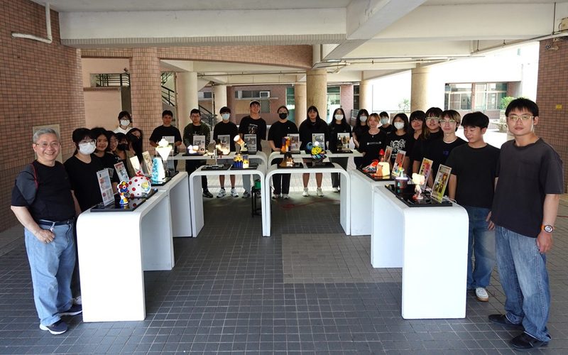 樹科大產設系結合AI生成與人性知能 創新燈具設計融合雙大師風格 樹科大產設系結合AI生成與人性知能 創新燈具設計融合雙大師風格