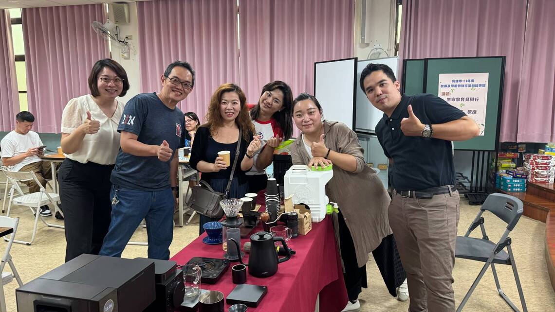 漾新聞|母親節前暖心開沖！裕誠幼兒園咖啡飄香療癒滿點