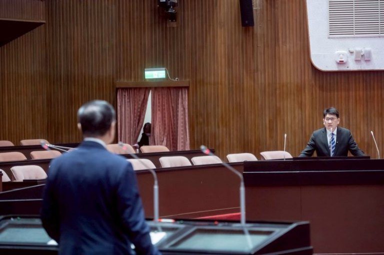 林思銘提出新竹地區三大交通主軸問題 要求行政院正視並處理 林思銘提出新竹地區三大交通主軸問題 要求行政院正視並處理