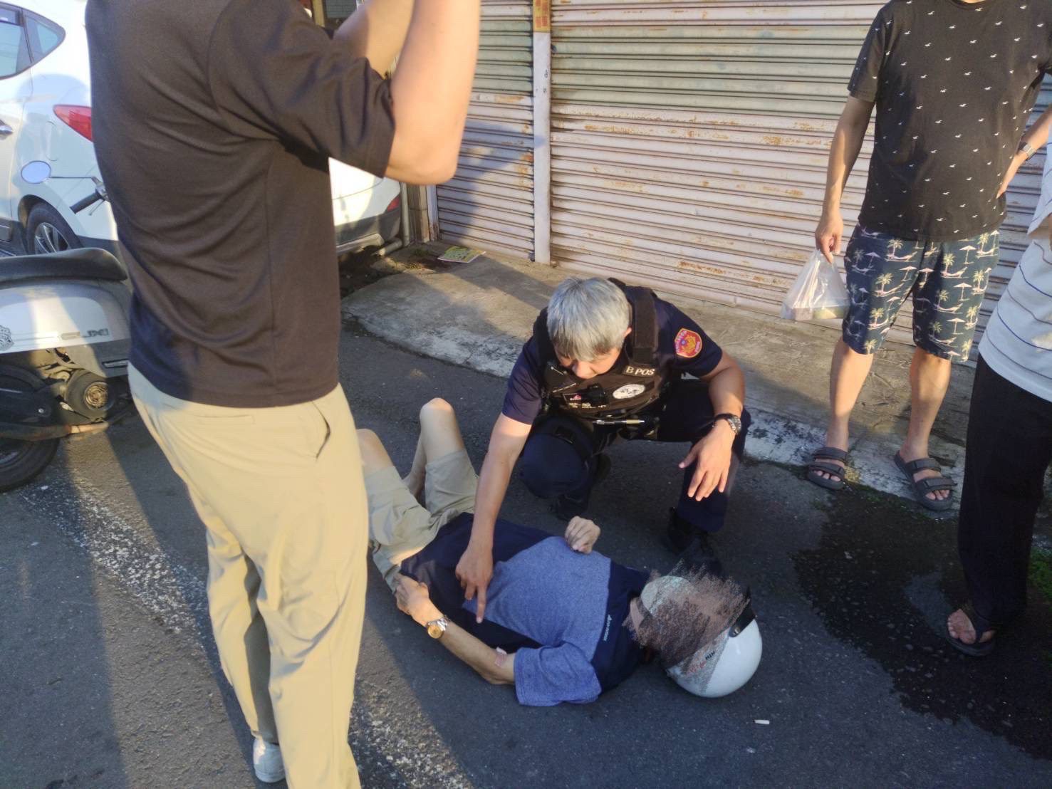 【不只靠眼更靠耳!所長聞「異聲」即時救援昏倒長者】 【不只靠眼更靠耳!所長聞「異聲」即時救援昏倒長者】