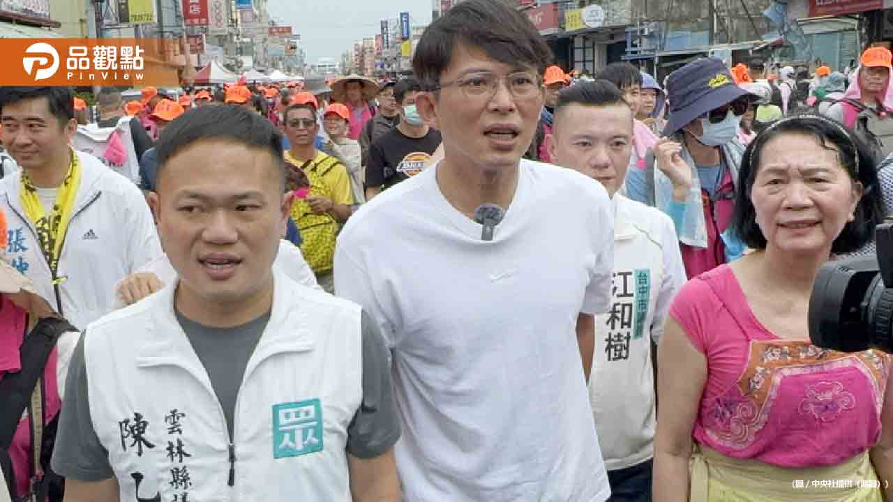 白沙屯媽祖進香!黃國昌坐機車追 被抓包連續違規 白沙屯媽祖進香!黃國昌坐機車追 被抓包連續違規