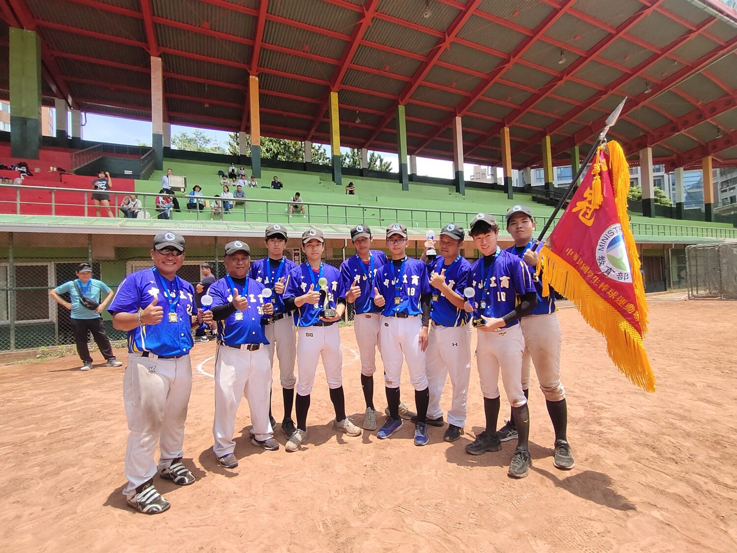113學年度高中棒球聯賽軟式組全國賽 高市中山工商勇奪二連霸 113學年度高中棒球聯賽軟式組全國賽 高市中山工商勇奪二連霸
