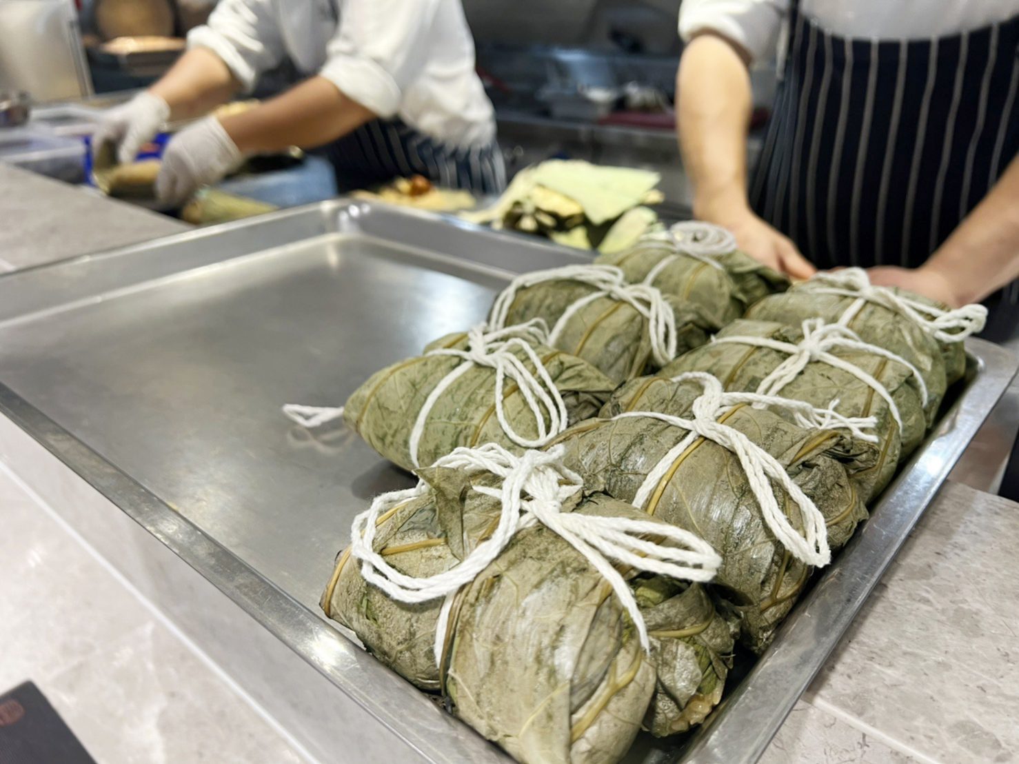 層層堆疊經典粵味 極品廣式粽吃得到粵菜的層次與細膩 層層堆疊經典粵味 極品廣式粽吃得到粵菜的層次與細膩