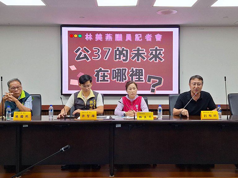 台南市議員林美燕呼籲　公37開發應優先徵詢在地民意