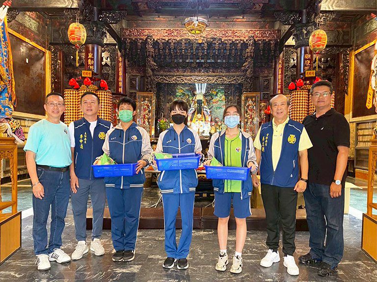 九份子國中小前進朝皇宮 為會考生祈福金榜題名 九份子國中小前進朝皇宮 為會考生祈福金榜題名