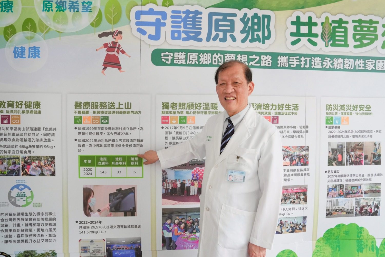 中醫大附醫攜手公益夥伴 展現深耕原鄉愛與行動力