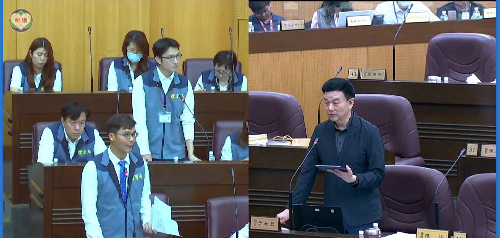 于北辰議員體育局質詢長青體育園區規劃進度是否專為銀髮族群設計