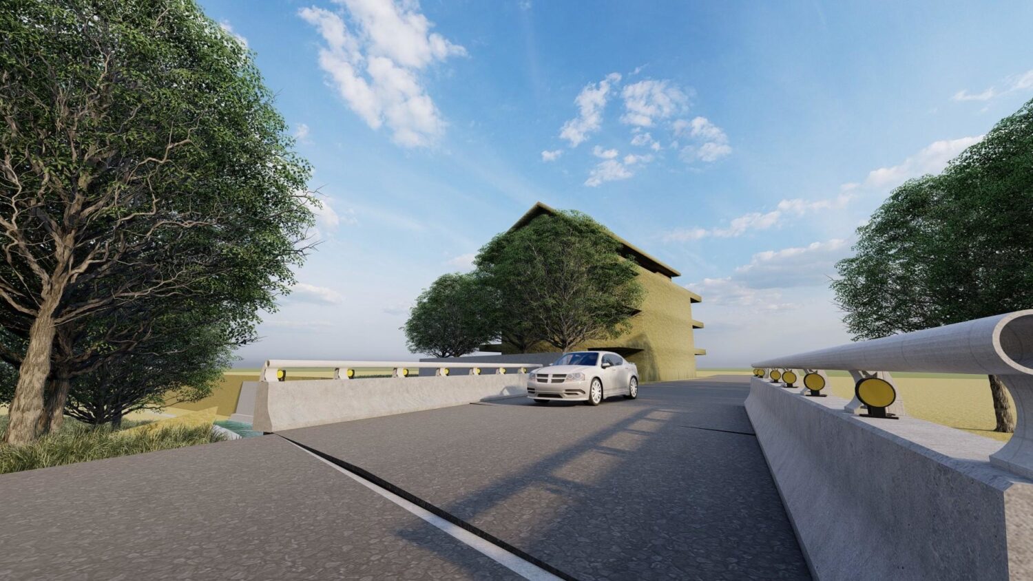 高市燕巢區深水公墓福壽橋災修工程動工 提供市民安全通行道路 高市燕巢區深水公墓福壽橋災修工程動工 提供市民安全通行道路