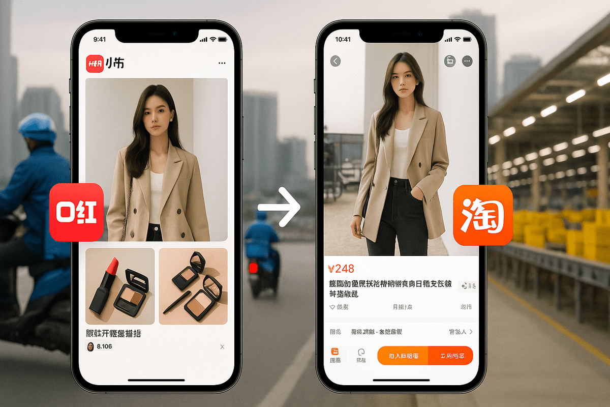 阿里巴巴攜手小紅書推「即時零售」App可直通淘寶下單 阿里巴巴攜手小紅書推「即時零售」App可直通淘寶下單