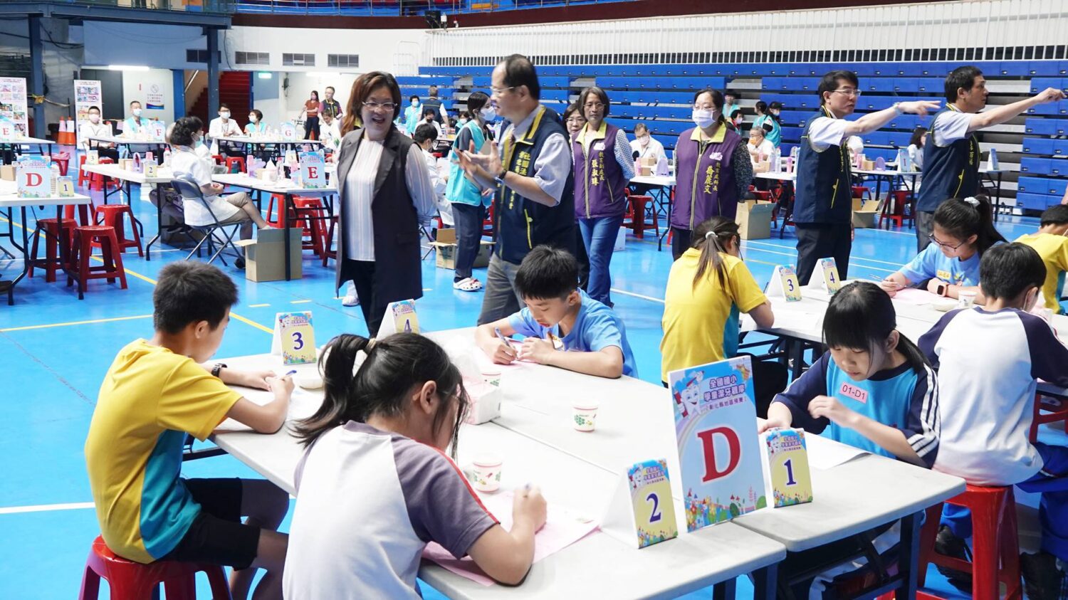 國小學童潔牙觀摩賽彰化預賽 小一到小四未治療齲齒率優於全國 國小學童潔牙觀摩賽彰化預賽 小一到小四未治療齲齒率優於全國