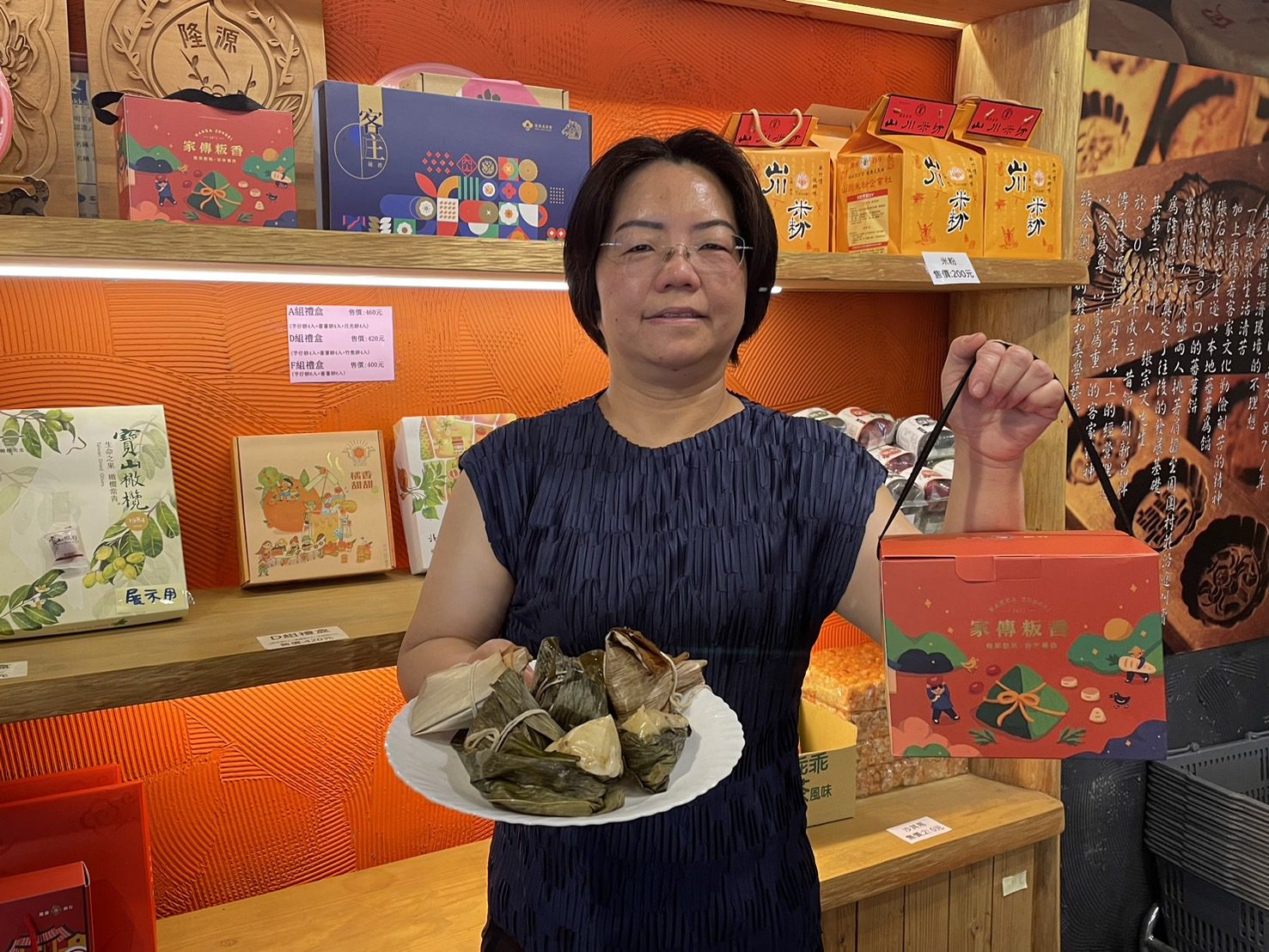 端午佳節北埔飄香 隆源餅行客家粄粽、米粽最道地 端午佳節北埔飄香 隆源餅行客家粄粽、米粽最道地