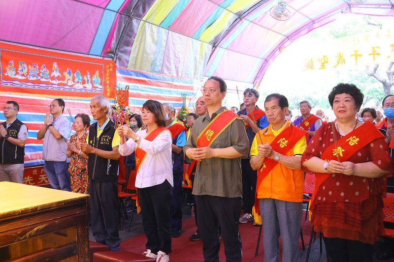 北門口先天宮五年千歲聖誕 黃敏惠市長祈求國泰民安 北門口先天宮五年千歲聖誕 黃敏惠市長祈求國泰民安