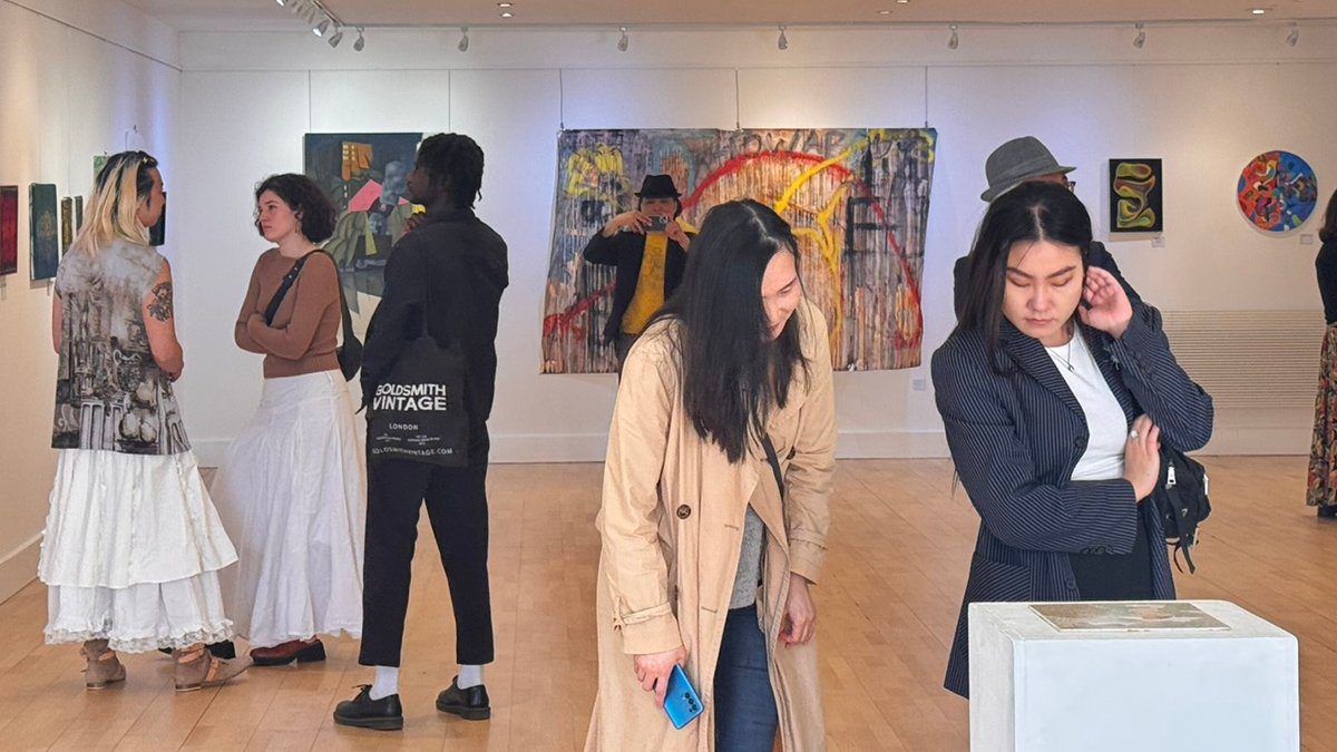 台灣藝術家驚豔倫敦 白點藝術國際展展現東方美學新視野 台灣藝術家驚豔倫敦 白點藝術國際展展現東方美學新視野
