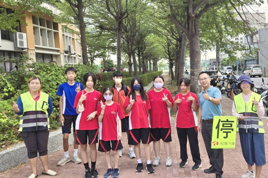 漾新聞|百米綠蔭步道完工 文府國中打造最美上學路