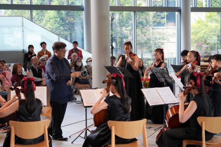 光明國小弦樂團赴日參加金澤音樂祭  市役所演出展現臺日文化魅力 光明國小弦樂團赴日參加金澤音樂祭  市役所演出展現臺日文化魅力