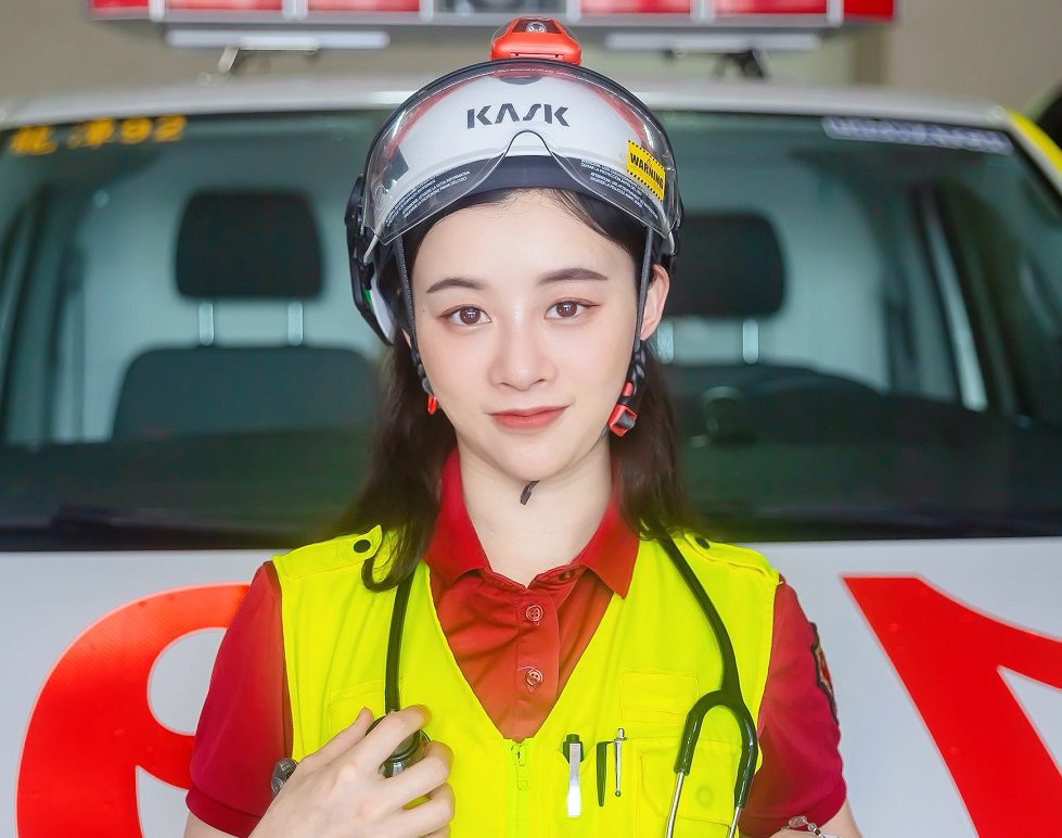 桃消龍潭分隊正妹救護員 勇奪全國十大傑出救護技術員 桃消龍潭分隊正妹救護員 勇奪全國十大傑出救護技術員