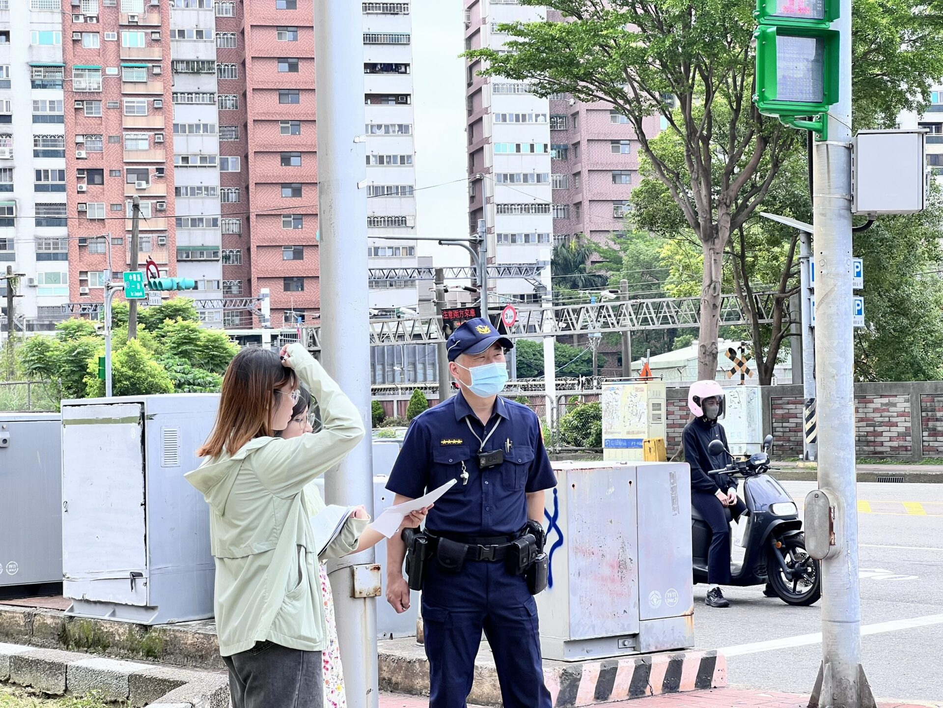甩「行人地獄」惡名 壢警與專家研擬易肇事路口改善方案