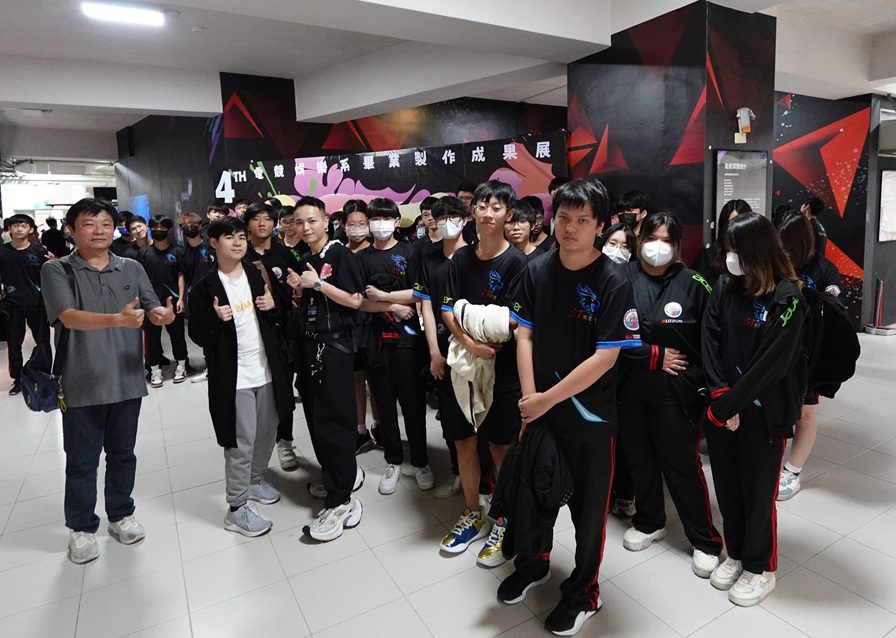 創新競爭力精彩競演 樹科大《AI x永續》設計學院暨電競系畢展「競界」盛大開幕