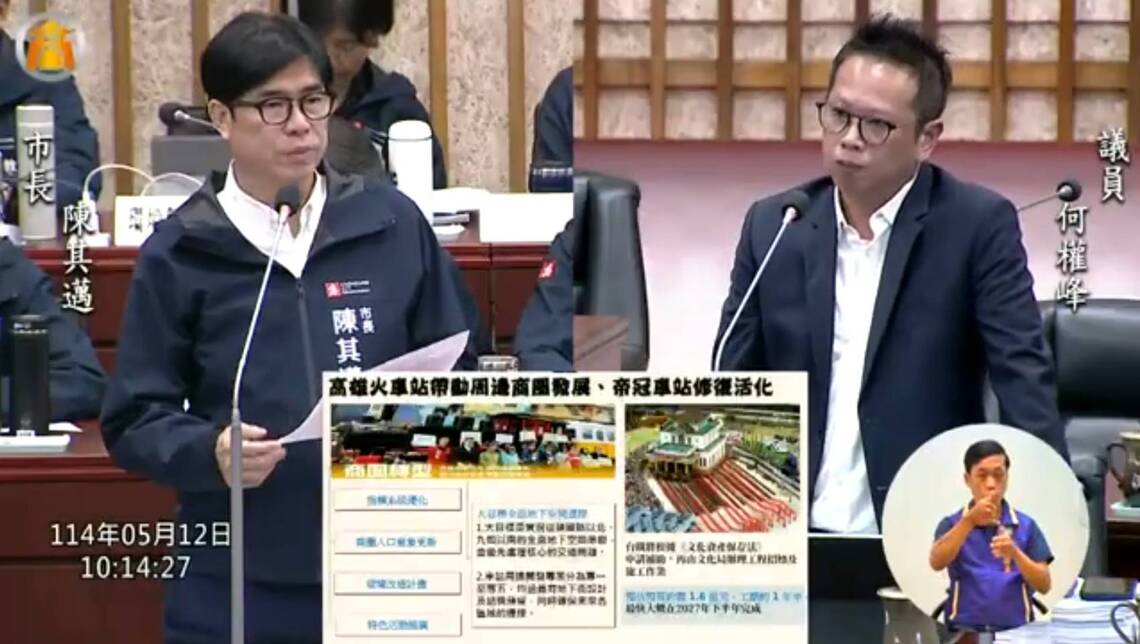 漾新聞|高雄車站大都更元年!何權峰緊盯招商與捷運進度 漾新聞|高雄車站大都更元年!何權峰緊盯招商與捷運進度