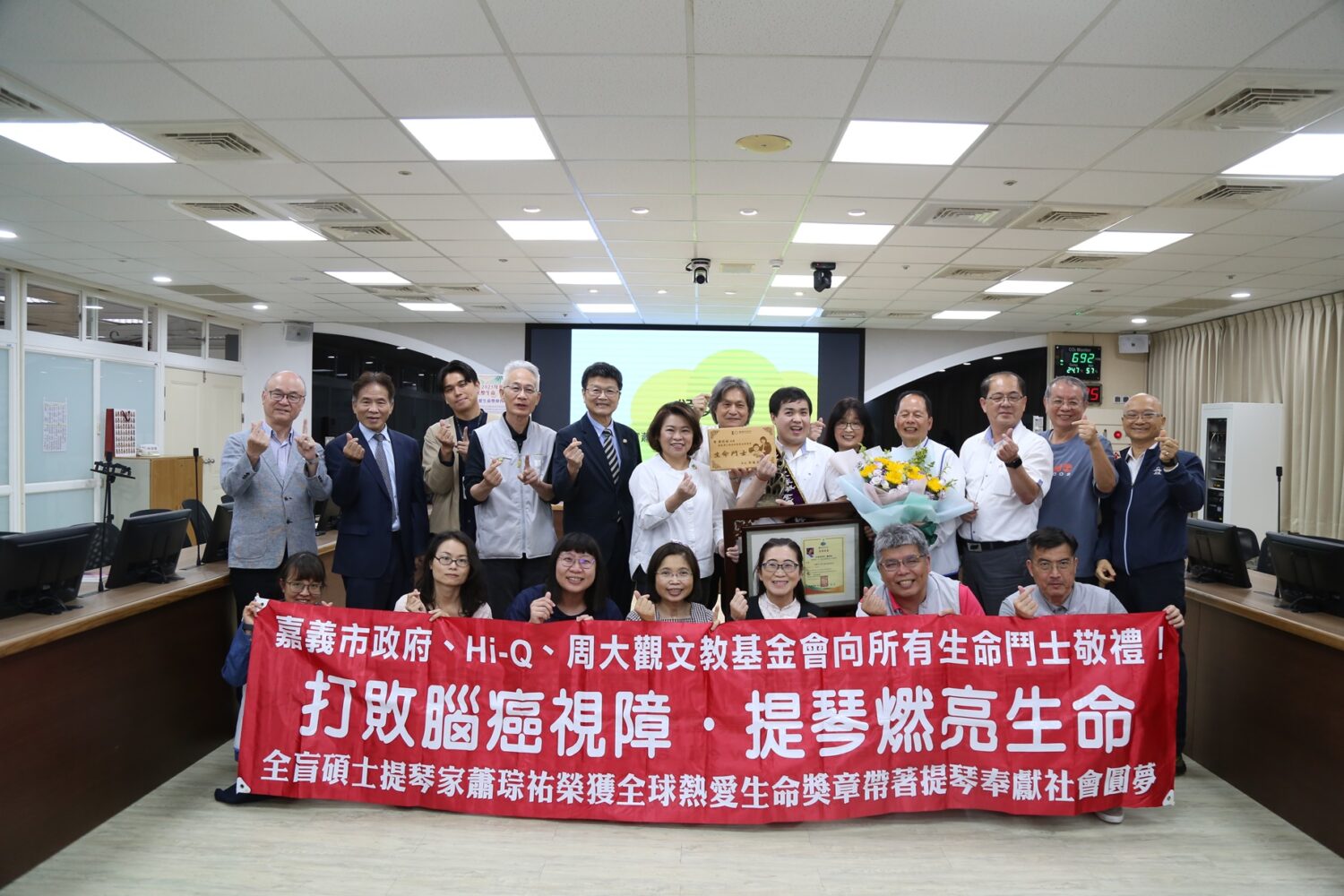 以音樂傳遞抗癌勇氣  蕭琮祐獲2025熱愛生命獎章，展現堅持與愛的生命力