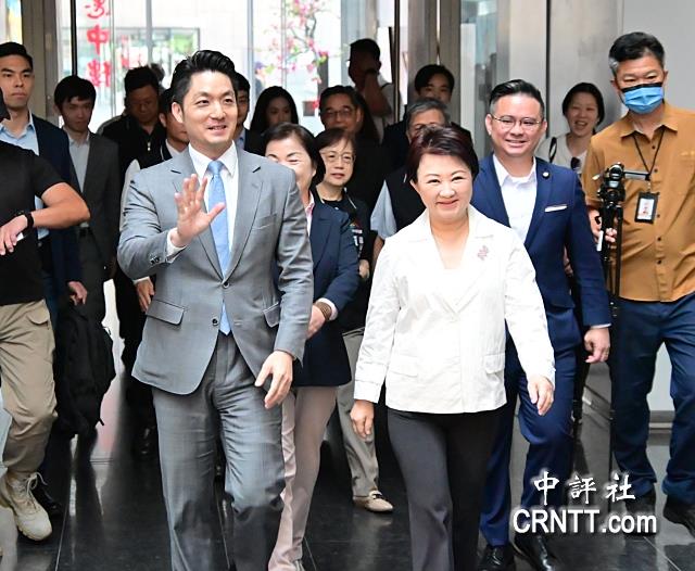 結盟？盧秀燕、蔣萬安合體喊姐弟同心