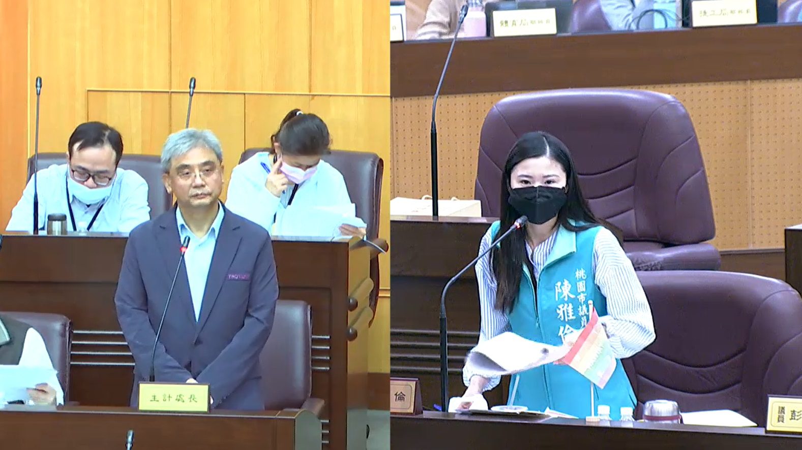 陳雅倫質疑濫用第二預備金 桃園主計處:皆符合規定 陳雅倫質疑濫用第二預備金 桃園主計處:皆符合規定