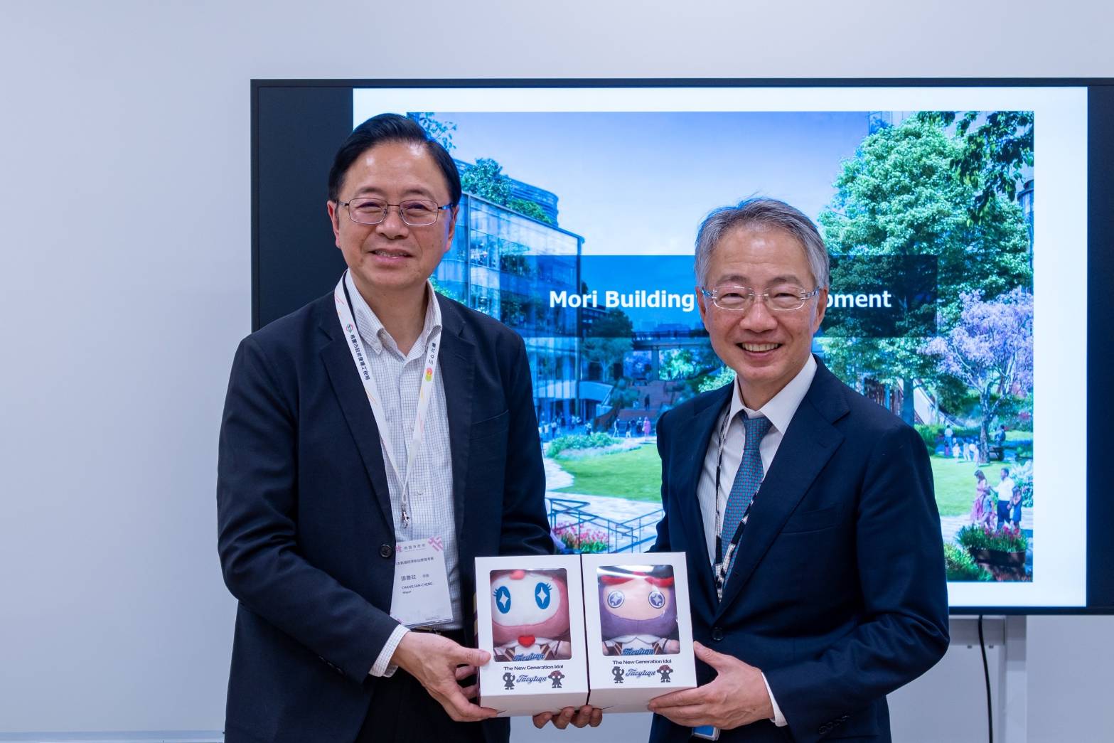 張善政赴日交流 考察軌道經濟