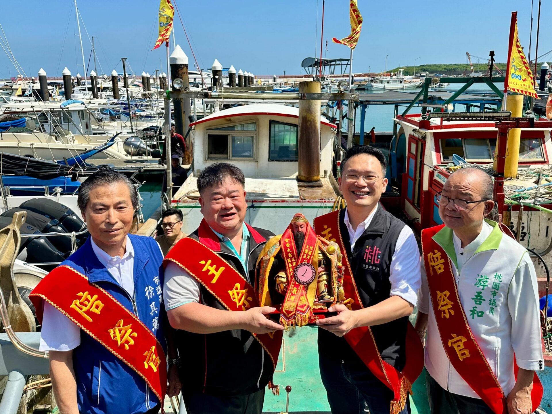 桃園竹圍漁港「港口海巡文化季」盛大登場 傳承百年大眾爺信仰 桃園竹圍漁港「港口海巡文化季」盛大登場 傳承百年大眾爺信仰