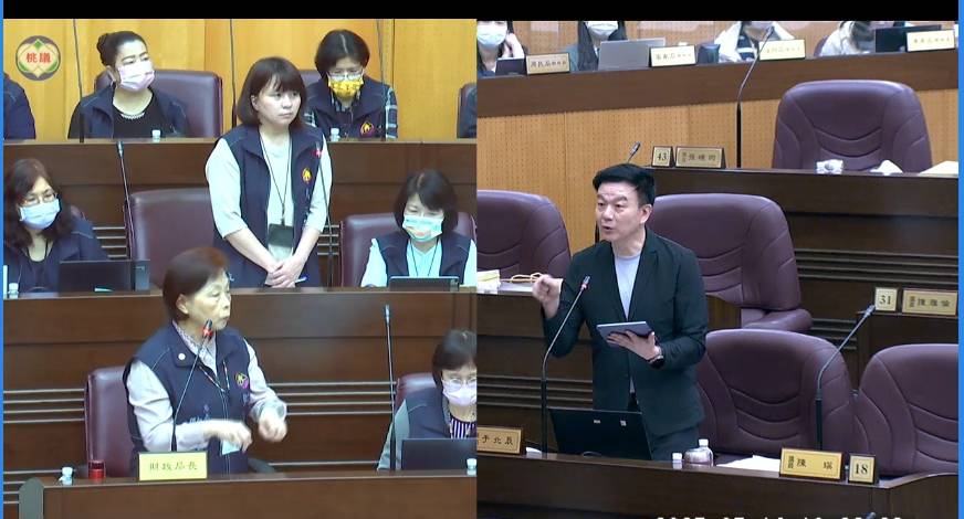 于北辰議員質詢今年桃園市統籌分配未設中長期追蹤與支用彈性機制 于北辰議員質詢今年桃園市統籌分配未設中長期追蹤與支用彈性機制