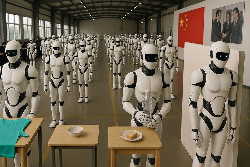 耗資1370億產業基金打造AI生力軍  中國打造人形機器人工廠