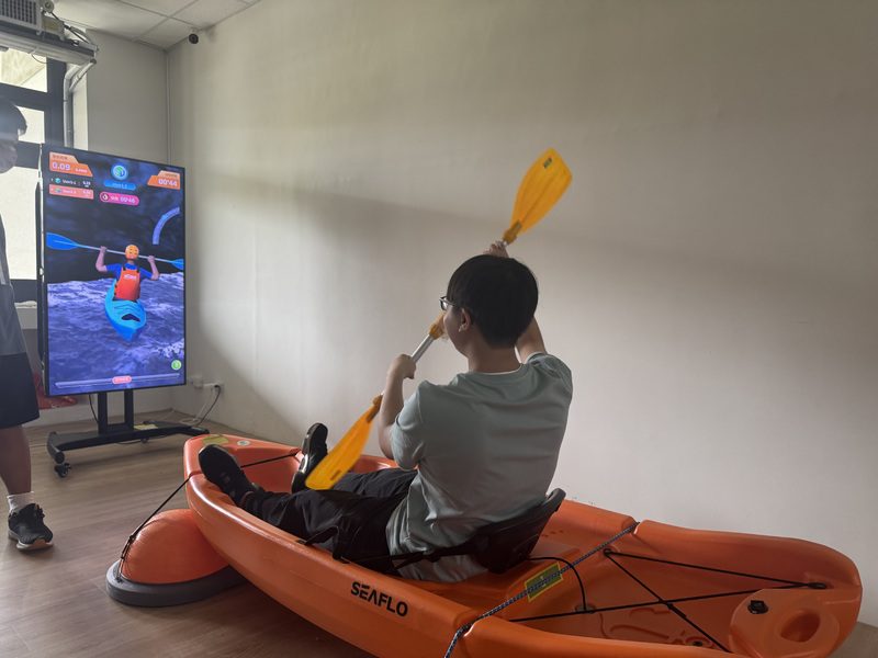 「虛擬三項王者賽」首登場　樹德科大推動虛擬運動教育場域落地化