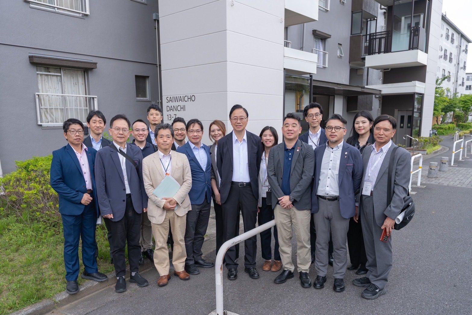 張善政日本實地考察 為桃園社宅政策注入新思維 張善政日本實地考察 為桃園社宅政策注入新思維