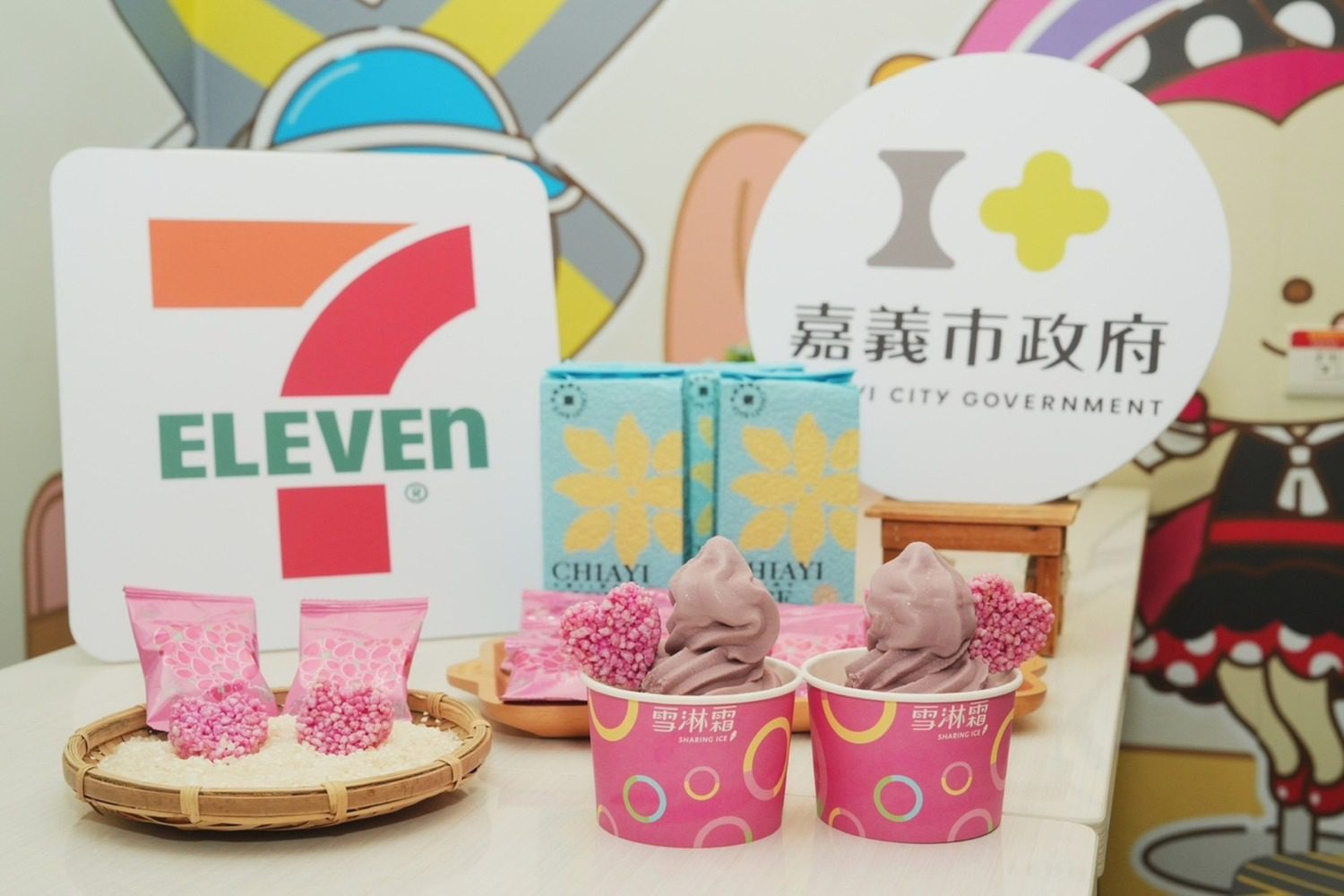 嘉義市長化身代言人 大力推廣嘉義幸福米 嘉義市長化身代言人 大力推廣嘉義幸福米