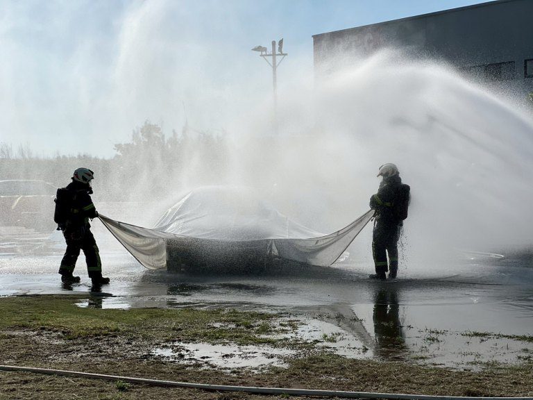 電動車事故怎麼救？全台消防精英齊聚彰化　實戰演練強化應變力