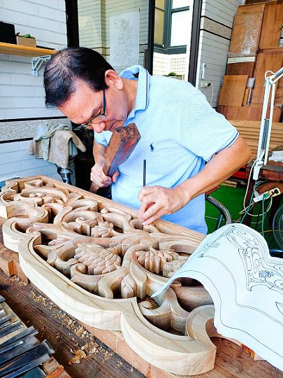 「臺南奇人帶路」蔡德太匠心獨運雕鑿大千世界 「臺南奇人帶路」蔡德太匠心獨運雕鑿大千世界