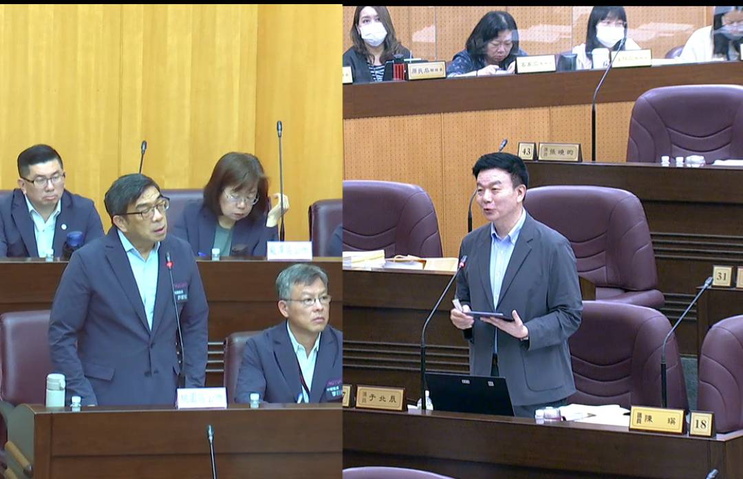 于北辰議員質詢桃園區公所對於1-4號埤塘 建議更名為「皮寮生態環湖公園」