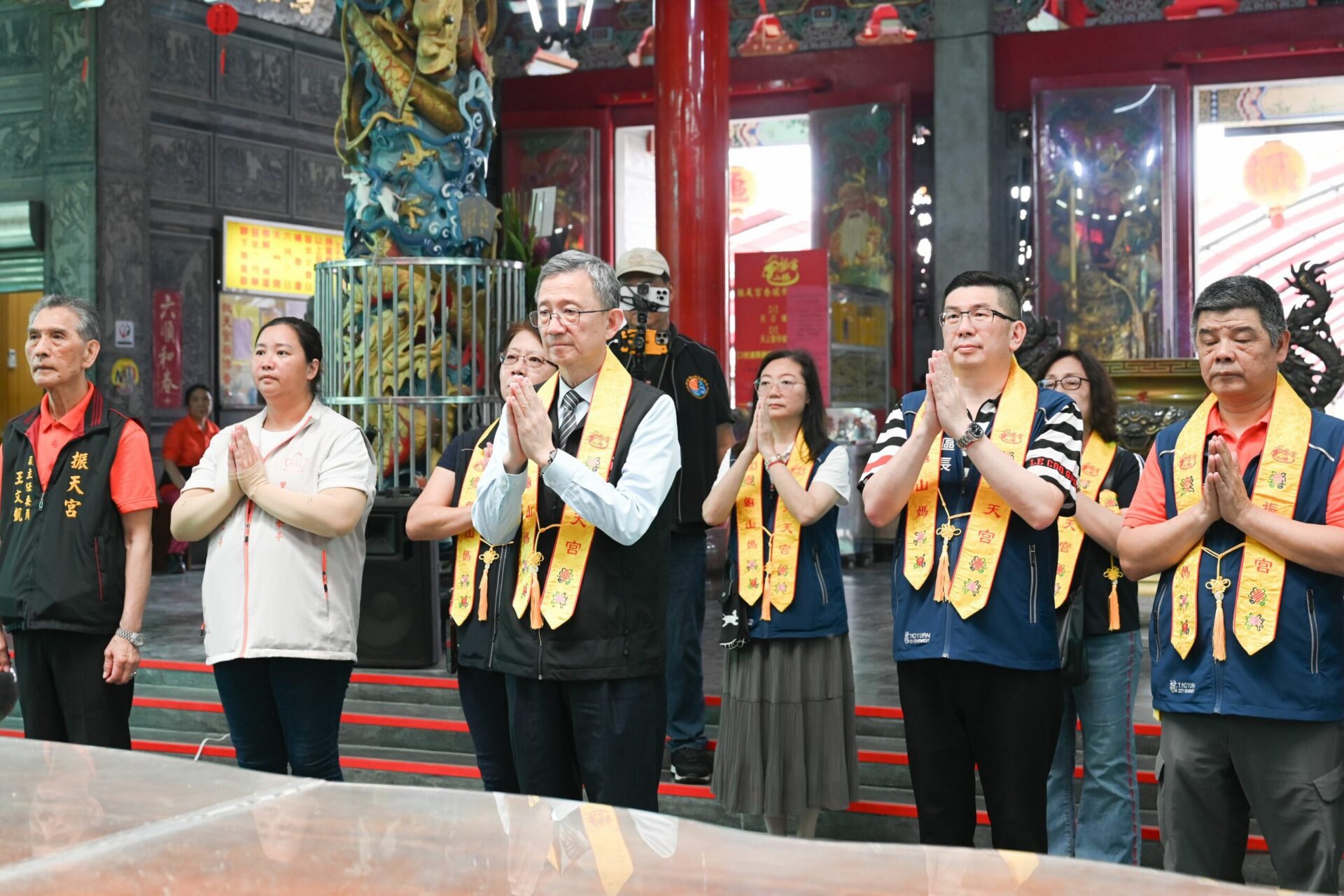 開山媽祖聯誼會首次在桃園舉行 振天宮寒冬送暖助弱勢傳遞愛心 開山媽祖聯誼會首次在桃園舉行 振天宮寒冬送暖助弱勢傳遞愛心