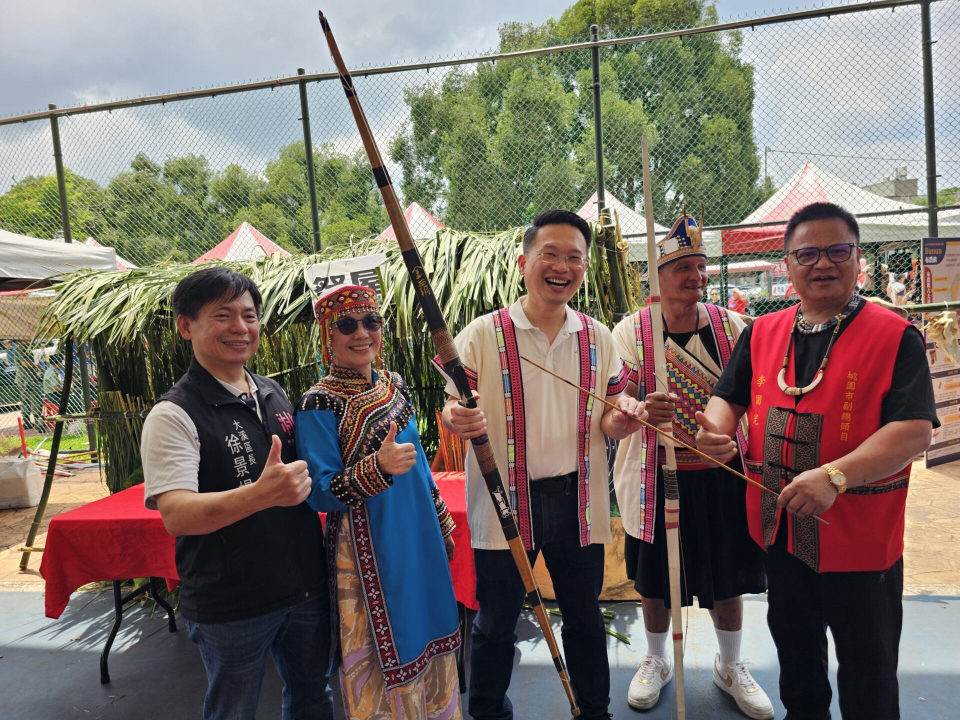 布農族射耳祭揭桃園原民祭儀序幕 蘇俊賓：傳承文化是城市重要資產