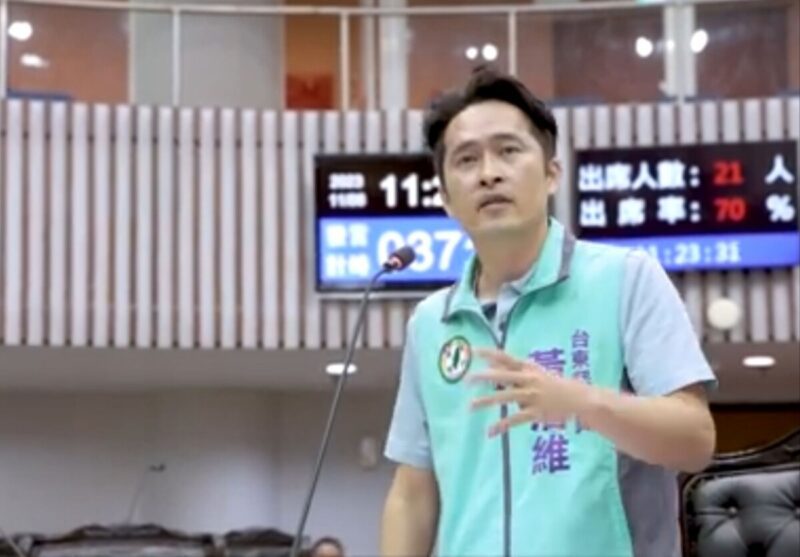 台東縣議員黃治維關切國小教職文康費 籲教育處重視編列預算 台東縣議員黃治維關切國小教職文康費 籲教育處重視編列預算